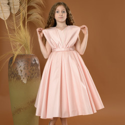 فستان بناتي سهرة 4 الوان منفوش فستان بناتي سهرة 4 الوان منفوش