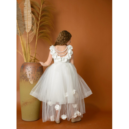 فستان بناتي سهرة ورد - M3574 فستان بناتي سهرة ورد - M3574