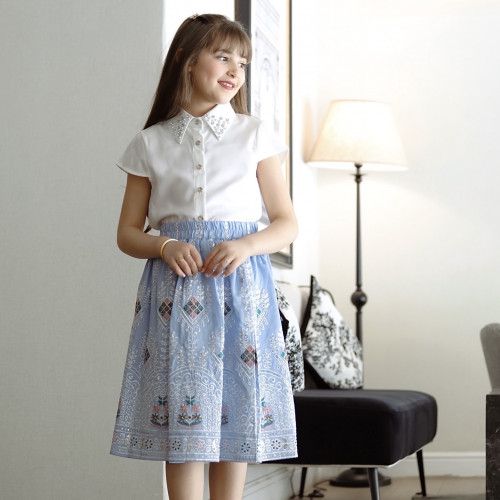 تيور بناتي بتطريز ولمسات ساحرة - Mk2501003 تيور بناتي بتطريز ولمسات ساحرة - Mk2501003