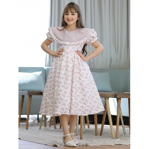 فستان بناتي سبور دلعه - 909 فستان بناتي سبور دلعه - 909