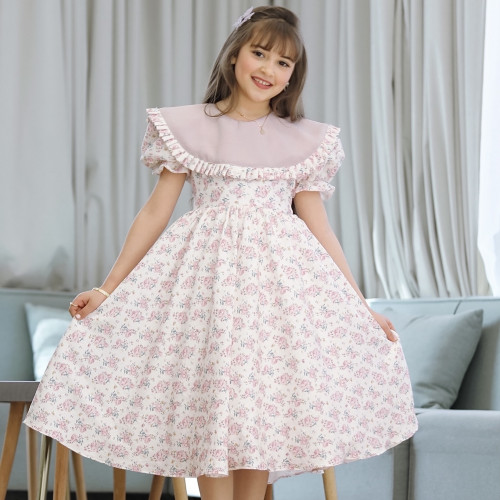 فستان بناتي سبور دلعه - 909 فستان بناتي سبور دلعه - 909