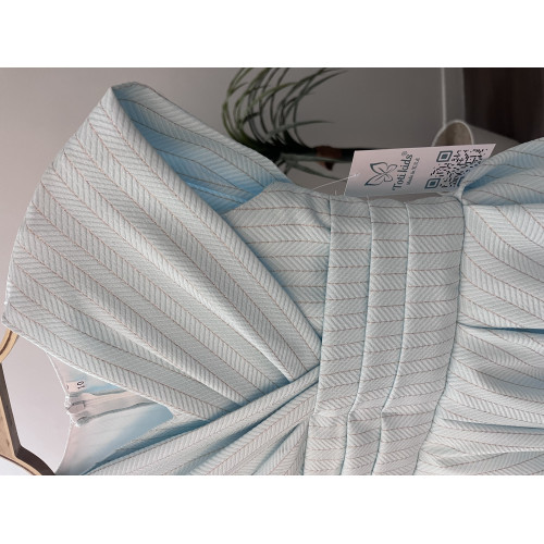 فستان بناتي سماوي بتصميم انيق وكلاسيكي - 925 فستان بناتي سماوي بتصميم انيق وكلاسيكي - 925