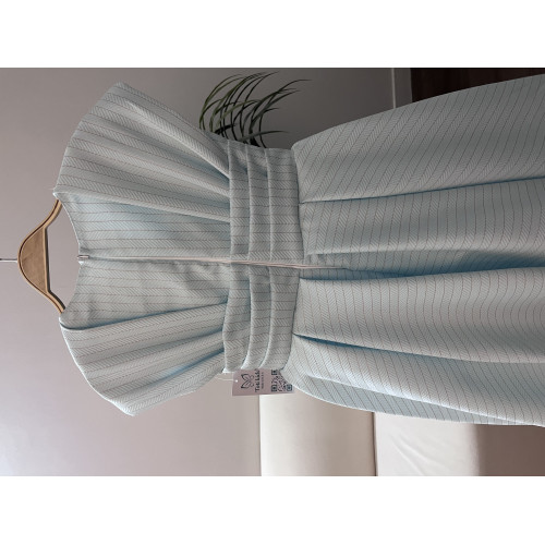 فستان بناتي سماوي بتصميم انيق وكلاسيكي - 925 فستان بناتي سماوي بتصميم انيق وكلاسيكي - 925