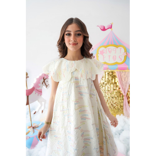 فستان بناتي مستوحى من أجواء المهرجانات - 1010 فستان بناتي مستوحى من أجواء المهرجانات - 1010