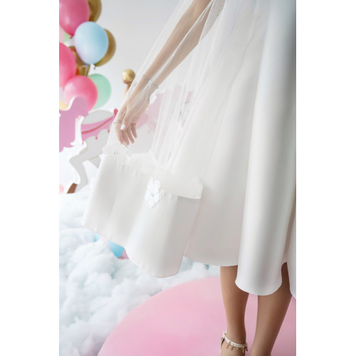 فستان بناتي فراشة سكري - m3626 فستان بناتي فراشة سكري - m3626