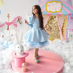 فستان السحر الملكي بـ 3 ألوان خيالية - M3627 فستان السحر الملكي بـ 3 ألوان خيالية - M3627