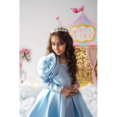 فستان السحر الملكي بـ 3 ألوان خيالية - M3627 فستان السحر الملكي بـ 3 ألوان خيالية - M3627