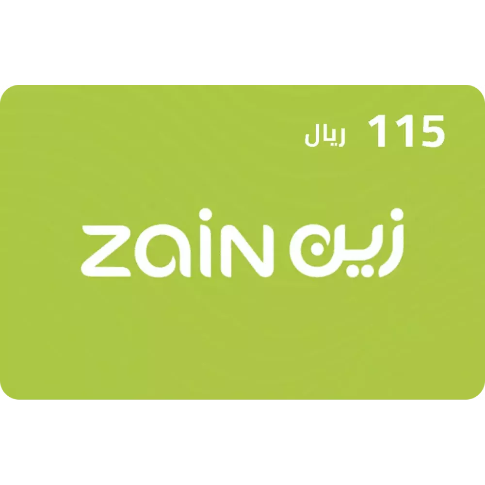 بطاقة شحن زين 100