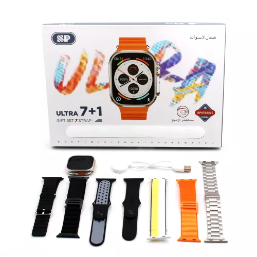 ساعة الترا 49 mm مع مستشعر الاصبع للرد على المكالمات