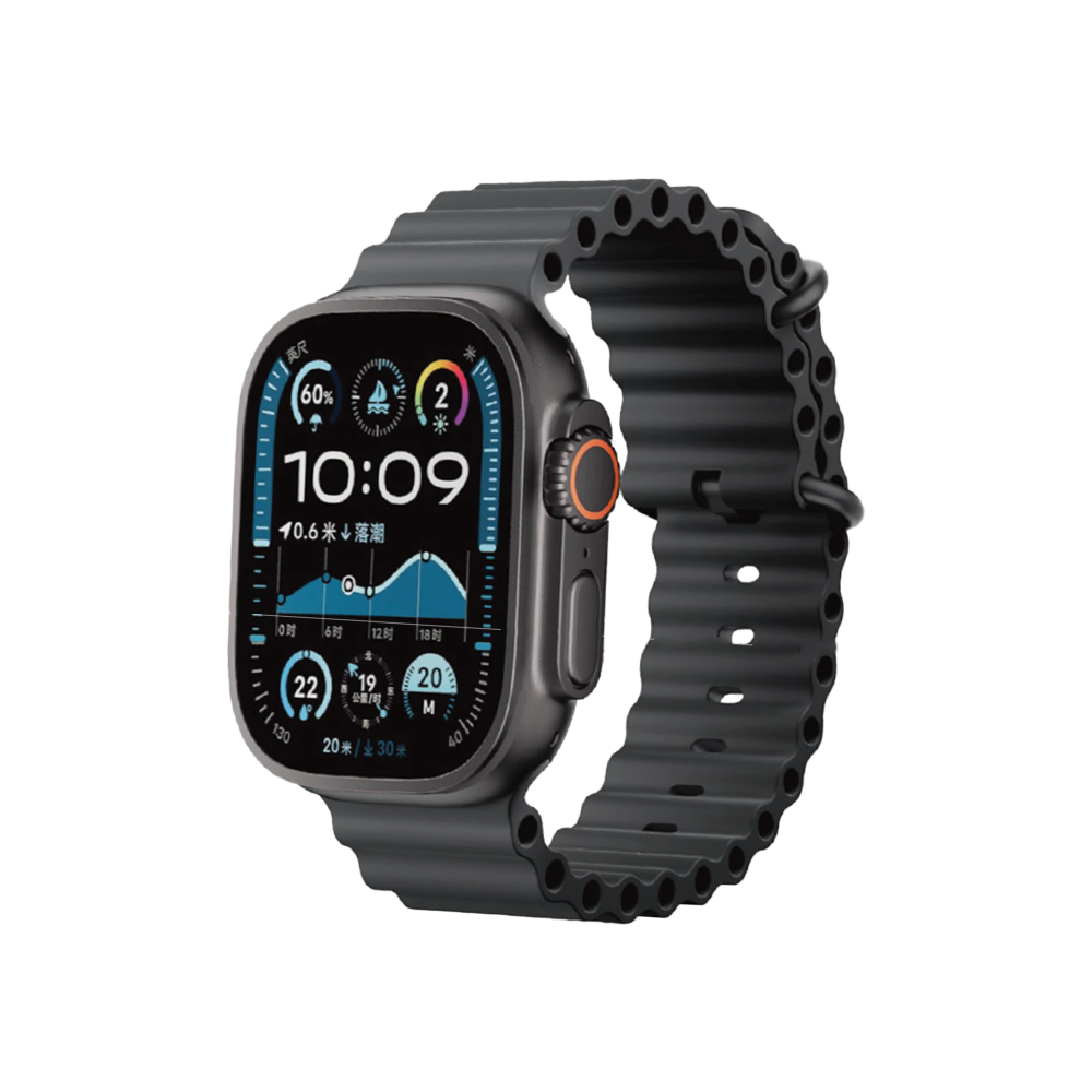 ساعة plus GOLDEN الذكية مع 7 اساور ضذ الماء