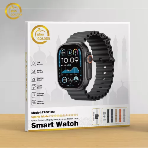 ساعة plus GOLDEN الذكية مع 5 اساور