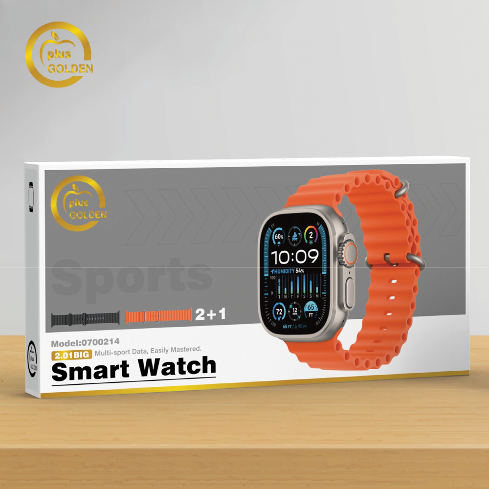 ساعة plus GOLDEN الذكية الرياضية