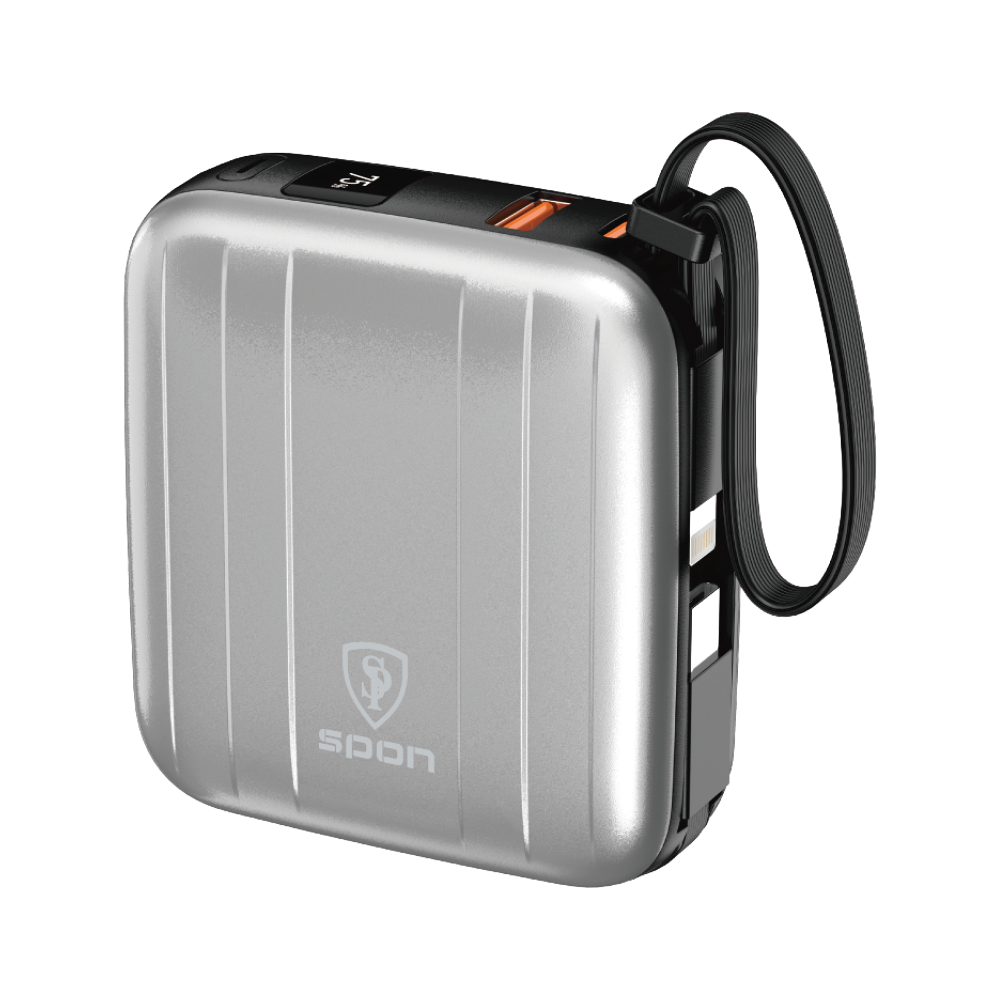 شاحن متنقل من SPON بقوة 22.5 واط وسعة 10,000 مللي أمبير