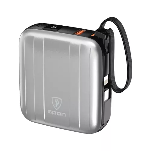 شاحن متنقل من SPON بقوة 22.5 واط وسعة 10,000 مللي أمبير