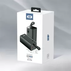 باور بنك 50000 مللي أمبير ( PD 22.5W+ USB 4)مع شاشة