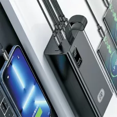 باور بنك 50000 مللي أمبير ( PD 22.5W+ USB 4)مع شاشة