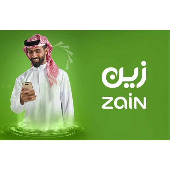 بطاقة شحن زين -  21.74 ريال
