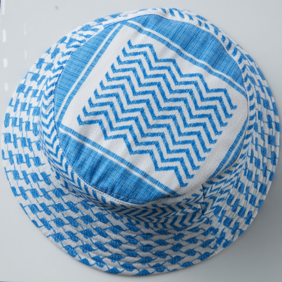Blue Shumag Bucket Hat
