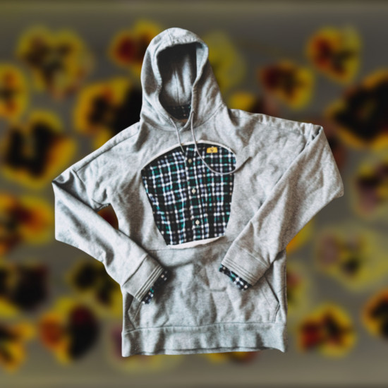 Checked What’s In Me Hoodie