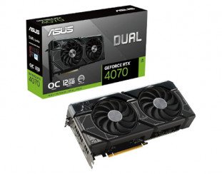 ASUS Dual GeForce RTX™ 4070 OC Edition 12GB GDDR6X