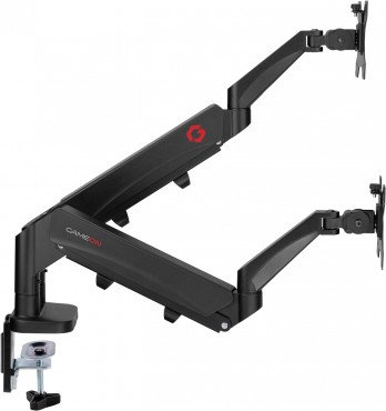 GAMEON GO-5350 Dual Monitor Arm for Gaming & Office | 17"-32" Screens | Each Arm Supports Up to 9 KG