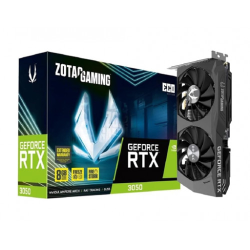 كرت شاشة زوتاك ار تي اكس 3050 ZOTAC GAMING GEFORCE RTX｜ذاكرة 8GB | طراز ‎ZT-A30500K-10M