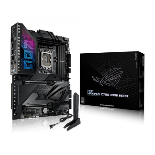 أسوس روج ماكسيموس Z790 دارك هيرو ASUS ROG MAXIMUS Z790 DARK HERO MOTHERBOARD أسوس روج ماكسيموس Z790 دارك هيرو ASUS ROG MAXIMUS Z790 DARK HERO MOTHERBOARD