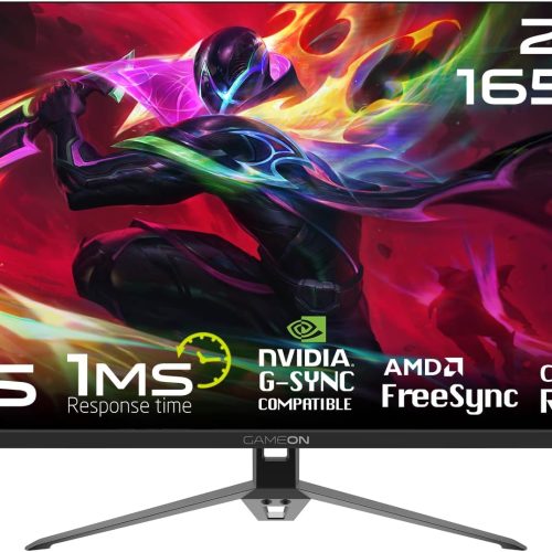 شاشة العاب جيم اون 27 بوصة GAMEON GOVE127FHD165IPS 165Hz شاشة العاب جيم اون 27 بوصة GAMEON GOVE127FHD165IPS 165Hz