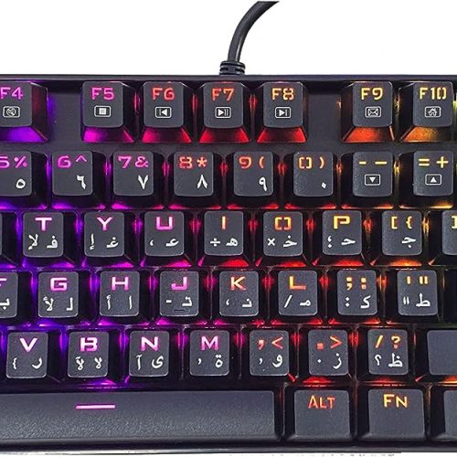 Redragon K552 Mechanical Gaming Keyboard RGB ARABIC BLACK Redragon K552 Mechanical Gaming Keyboard RGB ARABIC BLACK