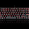 Redragon Kumara K552 Mechanical 60% TKL RED Backlit Gaming Keyboard - Black Redragon Kumara K552 Mechanical 60% TKL RED Backlit Gaming Keyboard - Black