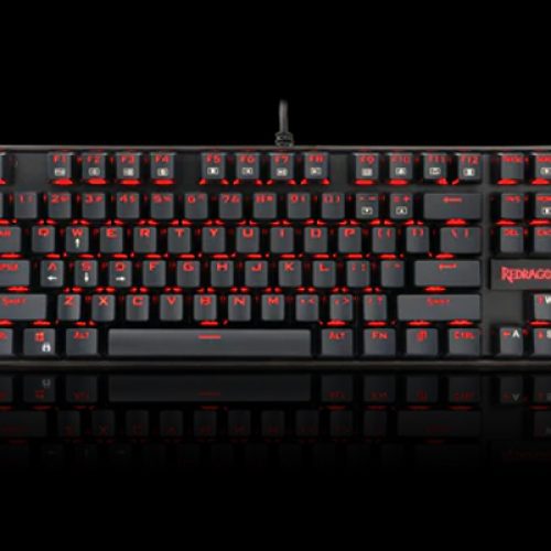Redragon Kumara K552 Mechanical 60% TKL RED Backlit Gaming Keyboard - Black Redragon Kumara K552 Mechanical 60% TKL RED Backlit Gaming Keyboard - Black