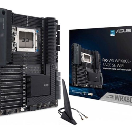 ASUS Pro WS WRX80E-SAGE SE WIFI AMD SATA 6Gb/s Extended ASUS Pro WS WRX80E-SAGE SE WIFI AMD SATA 6Gb/s Extended