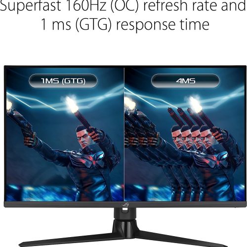 شاشة العاب اسوس روج ستريكس ASUS ROG STRIX | بدقة (3840 × 2160) 4K UHD | مقاس 32 انش | لوحة IPS | استجابة 1 مللي ثانية | معدل تحديث 160 هرتز | طراز XG32UQ شاشة العاب اسوس روج ستريكس ASUS ROG STRIX | بدقة (3840 × 2160) 4K UHD | مقاس 32 انش | لوحة IPS | استجابة 1 مللي ثانية | معدل تحديث 160 هرتز | طراز XG32UQ