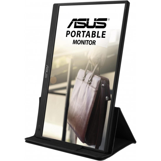 شاشة محمولة ASUS ZenScreen | بدقة HD (1366×768) | مقاس 16 انش | إطار نحيف | سطح مضاد للتوهج | طراز ZenScreen MB165B شاشة محمولة ASUS ZenScreen | بدقة HD (1366×768) | مقاس 16 انش | إطار نحيف | سطح مضاد للتوهج | طراز ZenScreen MB165B
