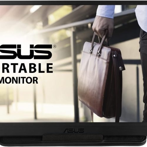 شاشة محمولة ASUS ZenScreen | بدقة HD (1366×768) | مقاس 16 انش | إطار نحيف | سطح مضاد للتوهج | طراز ZenScreen MB165B شاشة محمولة ASUS ZenScreen | بدقة HD (1366×768) | مقاس 16 انش | إطار نحيف | سطح مضاد للتوهج | طراز ZenScreen MB165B