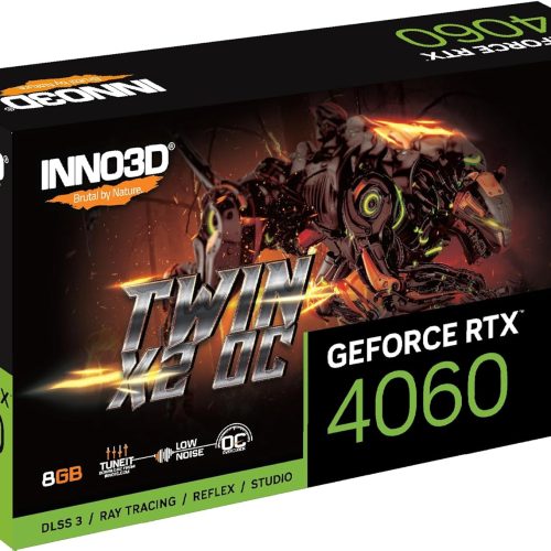 INNO3D GeForce RTX 4060 TWIN X2 OC 8G DLSS3