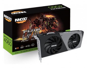 INNO3D GeForce RTX 4060 TWIN X2 OC 8G DLSS3