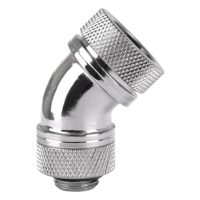 Pacific G14 PETG Tube 90-Degree Compression 16mm OD – Chrome CL-W097-CA00SL-A