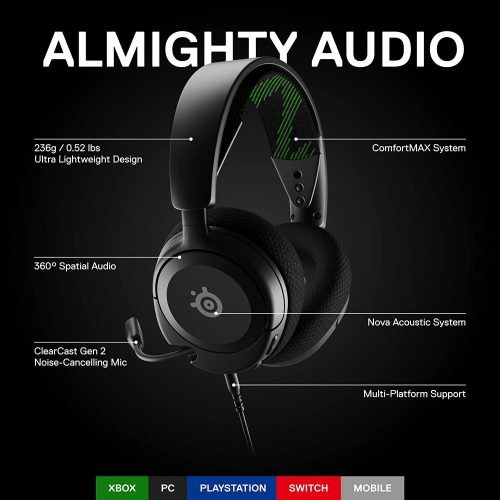 SteelSeries Headset 61616 Arctis Nova 1X for xBox black SteelSeries Headset 61616 Arctis Nova 1X for xBox black