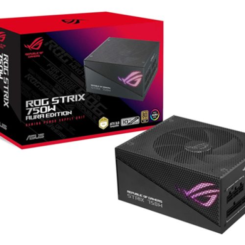 ASUS ROG STRIX 750W Gold Aura Edition RGB Power Supply ASUS ROG STRIX 750W Gold Aura Edition RGB Power Supply
