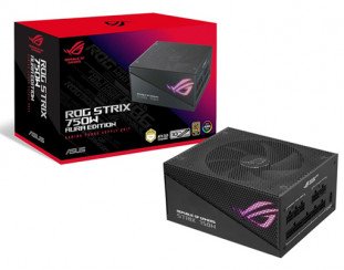ASUS ROG STRIX 750W Gold Aura Edition RGB Power Supply ASUS ROG STRIX 750W Gold Aura Edition RGB Power Supply