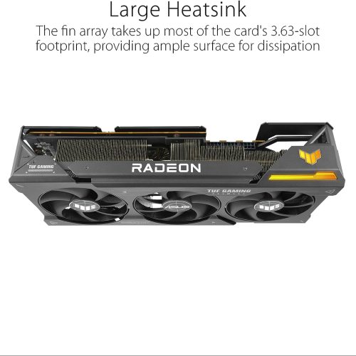 كرت شاشة اسوس توف راديون ار اكس 7900 اكس تي  Asus Radeon RX 7900 XT | مكسور السرعة (OC) | ذاكرة 20GB | طراز ASUS TUF Gaming Radeon RX 7900 XT OC Edition 20GB GDDR6