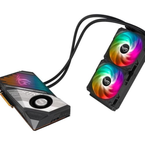 كرت شاشة اسوس راديون ار اكس 6900 اكس تي  Asus Radeon RX 6900 XT ROG Strix LC | ذاكرة 16GB | طراز ROG-STRIX-LC-RX6900XT-O16G-GAMING