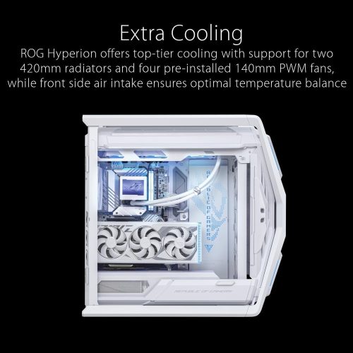 ASUS ROG Hyperion GR701 White E-ATX RGB Gaming ASUS ROG Hyperion GR701 White E-ATX RGB Gaming
