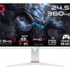 GAMEON GOA24FHD360IPS Artic Pro Series 24" FHD, 360Hz, 0.5ms, HDMI 2.1, Fast IPS Gaming Monitor (Support PS5)    