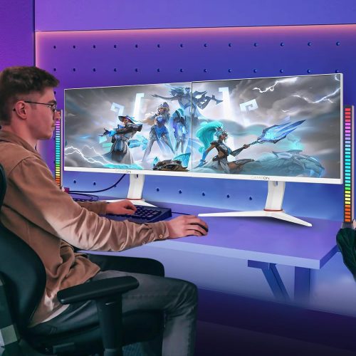شاشة العاب جيم اون GAMEON Arctic Pro Series | بدقة FHD (1920×1080) | مقاس 27 انش | من جيم اون GAMEON | لوحة IPS | تدعم PS5 | استجابة 1 مللي ثانية | معدل تحديث 360 هرتز | طراز GOA27FHD360IPS شاشة العاب جيم اون GAMEON Arctic Pro Series | بدقة FHD (1920×1080) | مقاس 27 انش | من جيم اون GAMEON | لوحة IPS | تدعم PS5 | استجابة 1 مللي ثانية | معدل تحديث 360 هرتز | طراز GOA27FHD360IPS