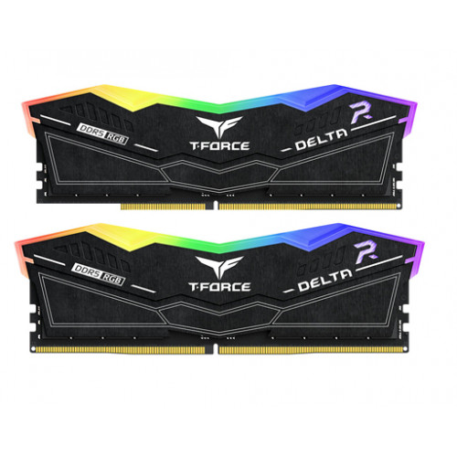 TeamGroup T-Force Delta RGB16GB  (2x8GB) DDR5-5600 CL40 Memory Black