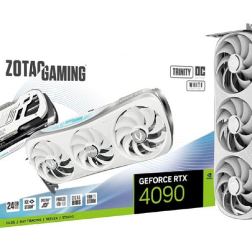 Zotac GeForce RTX 4090 Trinity OC White Graphics Card