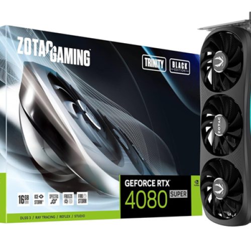 ZOTAC GAMING GeForce RTX 4080 SUPER Trinity Black Edition 16GB GDDR6X