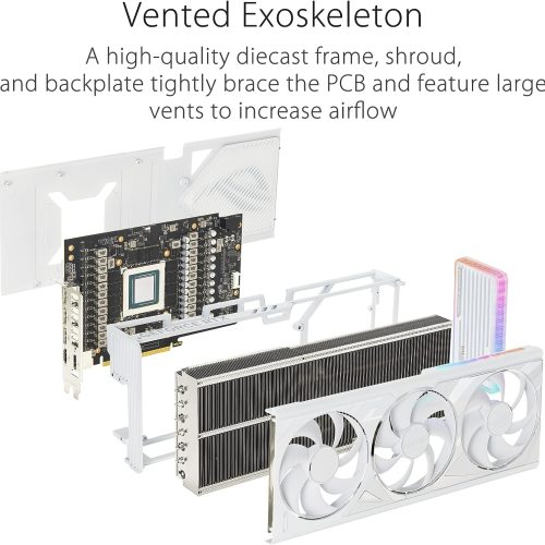 ASUS ROG Strix GeForce RTX™ 4090 24GB GDDR6X White OC Edition